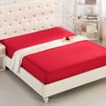 thumbnail image 1 of Polyester Bedspread Color Brushed Bed Cover Color Bed Sheet Mattress Protective Cover Waterbed Sheet, 1 of 2