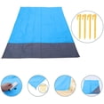 thumbnail image 4 of Dvkptbk Beach Blanket Large Beach Blanket Picnic Blanket Floor Mat Folding Outdoor Camping Camping & Hiking, 4 of 9