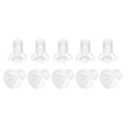 thumbnail image 1 of Unique Bargains M3x5mm Plastic Phillips Machine Screws, PC Flat Head Machine Bolts 25 Pack, 1 of 4