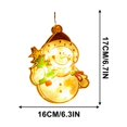 thumbnail image 3 of XZNGL Christmas Lights for Tree,Christmas Presale Get Surprise Offer Christmas Window Hanging Lights Christmas Lights Window Stickers Hanging Lights Christmas Decorative Lights Shop Windo, 3 of 5