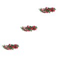 thumbnail image 4 of stanreset 1/2/3/5 Artificial Flower Plant Fake Vine Roses Simulation Rose Self-Assembly Party Balcony Garden Restaurant Living Room Garland Rose Red 3PCS, 4 of 6