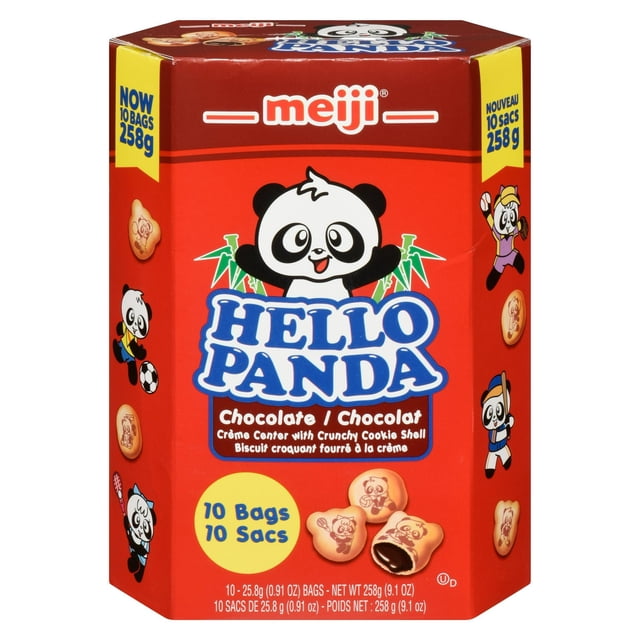 Meiji Géant Hello Panda Biscuits - Chocolat