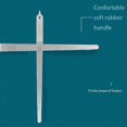 thumbnail image 3 of HLONK 4PC 8  Dust Nail File - Stainless Steel Nail Dresser - 9 Inch, 3 of 5