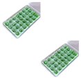 thumbnail image 4 of Decodeary 28pack/lot Educational And Realistic Detail Static Grasses Flower Tufts For Model Builders Wide Lily white 2Set, 4 of 6