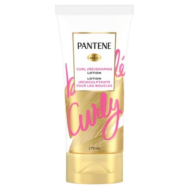 Pantene Lotion Capillaire, Hydratante, pour Cheveux Bouclés, Crème Redessine et Définit les Boucles avec Vitamine B5, Sans Danger pour les Cheveux Traités à la Coloration, Pro-V