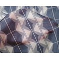 thumbnail image 4 of oneOone Silk Tabby Fabric Triangle & Hexagon Geometric Print Sewing Fabric BTY 42 Inch Wide, 4 of 4