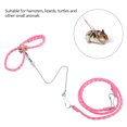 thumbnail image 4 of Rat Harness, Hamster Harness, Adjustable Small Rat Mouse Training Leash with Finder Bell Guinea Pig Harness Hamster Rope Harness Animal Harness for Pet Hamster Car, 4 of 7