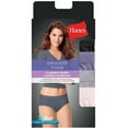 thumbnail image 2 of Hanes Women's 4 Pack Smooth Microfiber Brief, 2 of 5