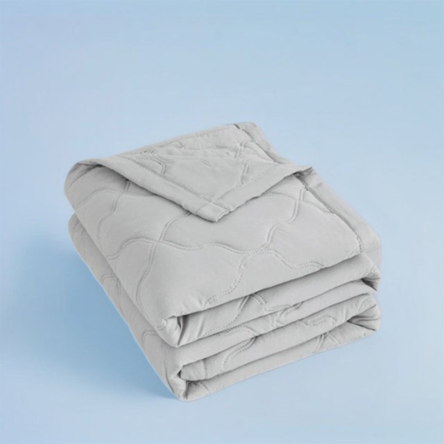 HUASHENG Comforter Queen Size Blankets For Hot Sleepers And Night Blue Summer Comforter For Queen Size Bed Breathable Soft Lightweight Smooth
