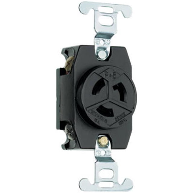 4710CCV3 Sortie Verrouillable, 15A, Noir