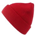 thumbnail image 1 of Bangcool Bonnet à Revers Côtelé Classique Couleur Unie pour Hommes Femmes, 1 of 8