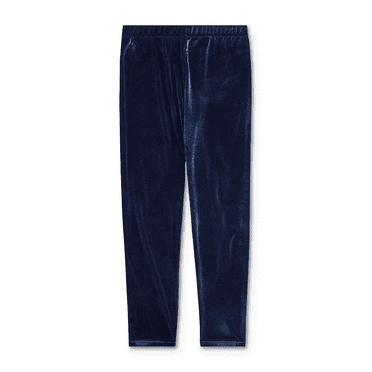 Polo Ralph Lauren Big Girls Velvet Leggings Navy XL / 16
