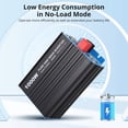 thumbnail image 2 of 3000W Pure Sine Wave Inverter 12V Dc to 120V Ac Converter with 2 Ac Outlets, 5V/2.1A USB Port, Led Display, Remote Controller, Power Converter, 2 of 5
