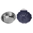 thumbnail image 1 of Chien Amovible Alimentation en Acier Inoxydable, Forme de Citrouille Multifonctionnelle Ronde Boucle à Vis Conception Suspendu Bol pour Chien Peu Profond pour les Chats pour les Cobayes pour les Oiseaux Orange, Jaune, Bleu, 1 of 8