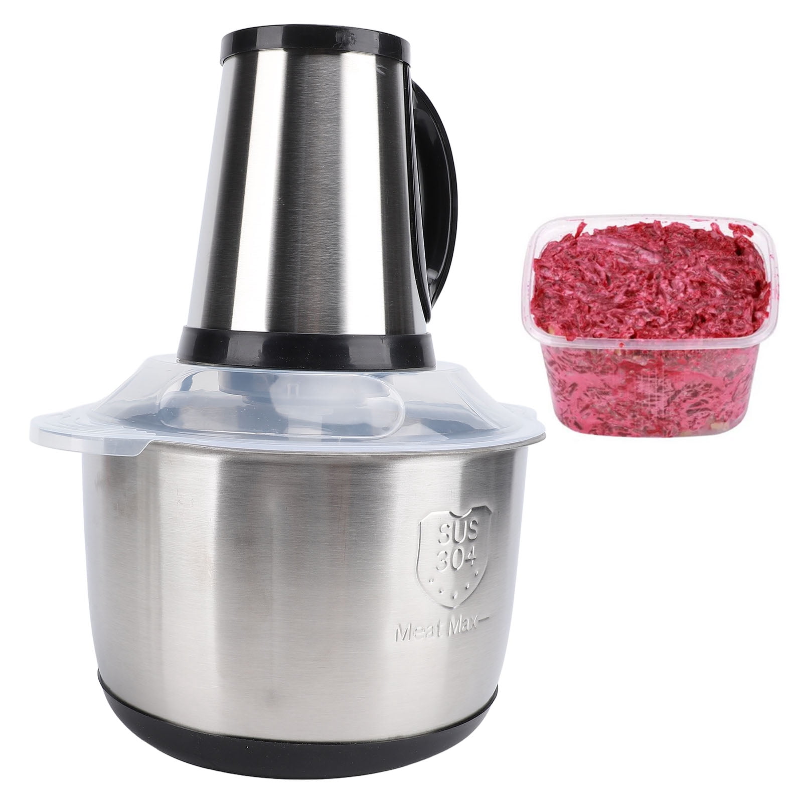 Electric Meat Grinder, 500W High Efficiency Motor, SUS Stainless Steel Blades Electric Meat Grinder 5L Processor for Kitchen