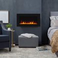 thumbnail image 1 of Real Flame Corretto Electric Fireplace, 40", Black, 1 of 2