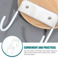thumbnail image 3 of 2pcs Household Irons Ironing Board Laundry Room Hanging Rack Hooks, 3 of 9