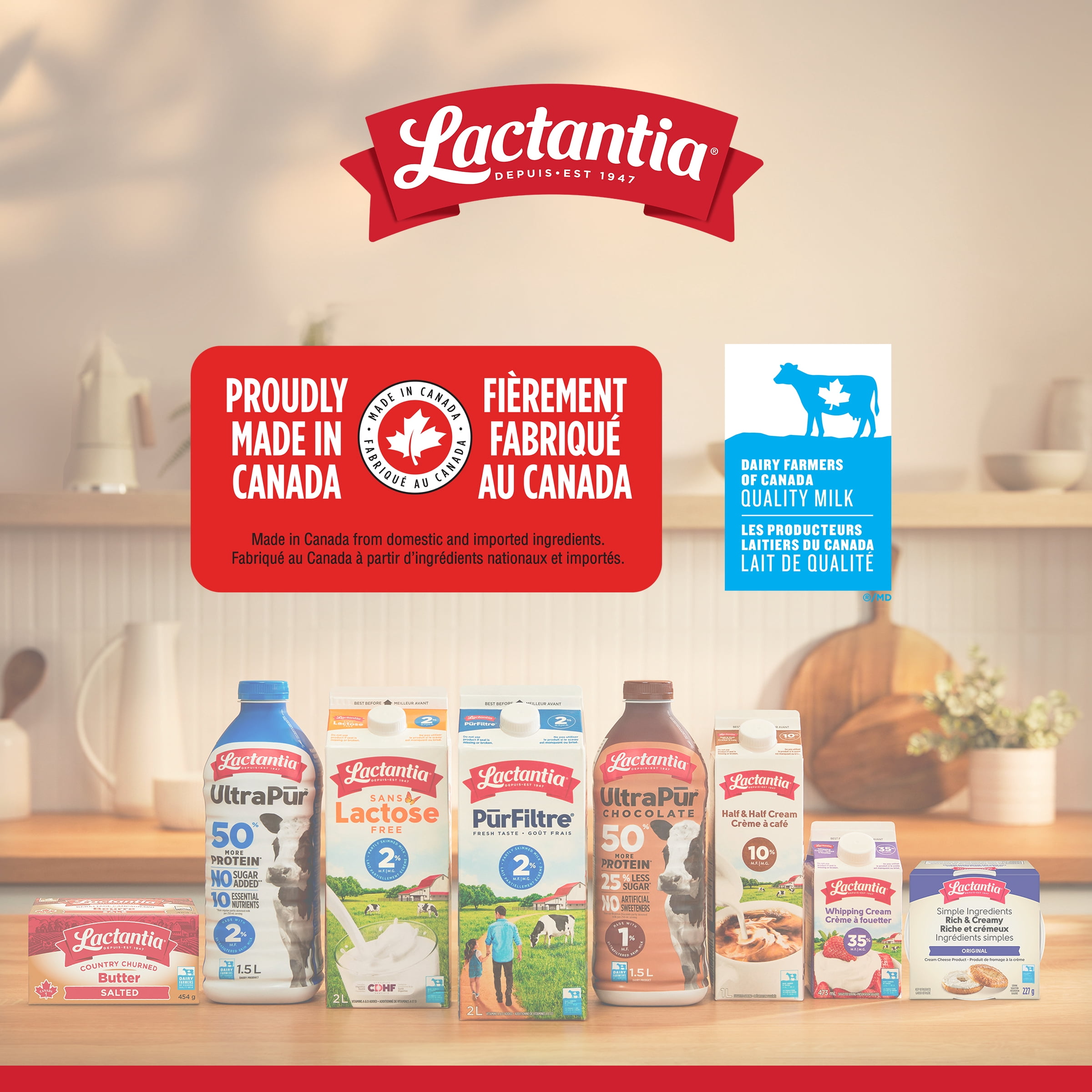 Lactantia UltraPur 3.25% Milk LF, 1.5L
