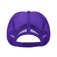 thumbnail image 4 of Yeshua Jesus Christian Trucker Hats Purple One Size Adjustable Snapback Hat, 4 of 5