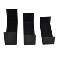 thumbnail image 4 of MYG 3Pcs/set Acrylic Display Stand Black, Jewelry Showcase Storage Rack Shelf Holder,Thickness 0.12in, 4 of 7