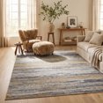 thumbnail image 1 of Rug Branch Emir Collection Tapis abstrait hydrofuge moderne, 1 of 7