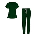 thumbnail image 3 of Nurse Work Clothing Nursing Uniform Scrubs Work Clothing Durable Green, 3 of 8