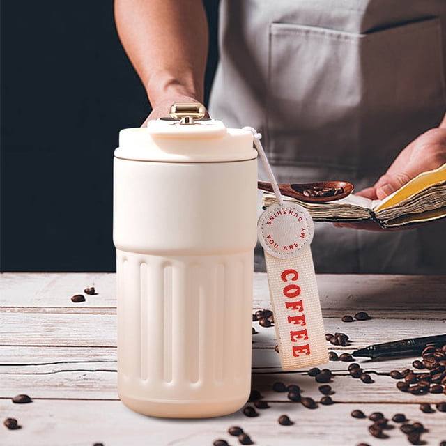 LSLJS Hot Travel Mug Coffee Mug Water Bottle Hot and Cold Drink Mug Smart LED Display Portable Travel Coffee Mug Camping Traveling Hot and Cold Drinks Home Accessories