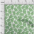 thumbnail image 2 of oneOone Silk Tabby Green Fabric Tropical Sewing Craft Projects Fabric Prints By Yard 42 Inch Wide, 2 of 5