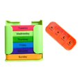 thumbnail image 2 of Medicine Organizer Box for Household Travel | Pill Storage Case for Medication and Vitamins | Compact Container for Home, Office, or Car | First Aid Supply Holder for Small Health Items, 2 of 5