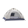 thumbnail image 1 of 2-3 Person Beach Tent Sun Shelter Automatic Setup Sun Shade with Fiberglass Rods, Carry Bag & Stakes for Camping, 1 of 8