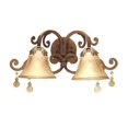 thumbnail image 1 of Meyda 120185 20 in. Christiana 2 Light Wall Sconce, 1 of 1