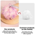 thumbnail image 4 of Dreamy And Colorful Bath Flower, Soft Non Scattering Scrubbing Bath Ball, High Beauty Skin Friendly Bath Sponge with Hanging Loop, 4 of 6