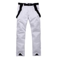 thumbnail image 5 of Men And Women Winter Windproof Ski Snowboarding Pants,Climbing Winter Pants For Men,Solid Color Waterproof Snow Pants Apply To Outdoor Ski Men And Women Birthday Gift Ideas, 5 of 5