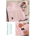 thumbnail image 4 of Kugisaki Cool Bed Blankets Soft Fuzzy Cozy Blanket Microfiber Nap Blankets, 4 of 9