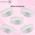 thumbnail image 2 of Round Smooth Edge Cake Board White – 12″ X ½ ” Thick - 6 pack, 2 of 7