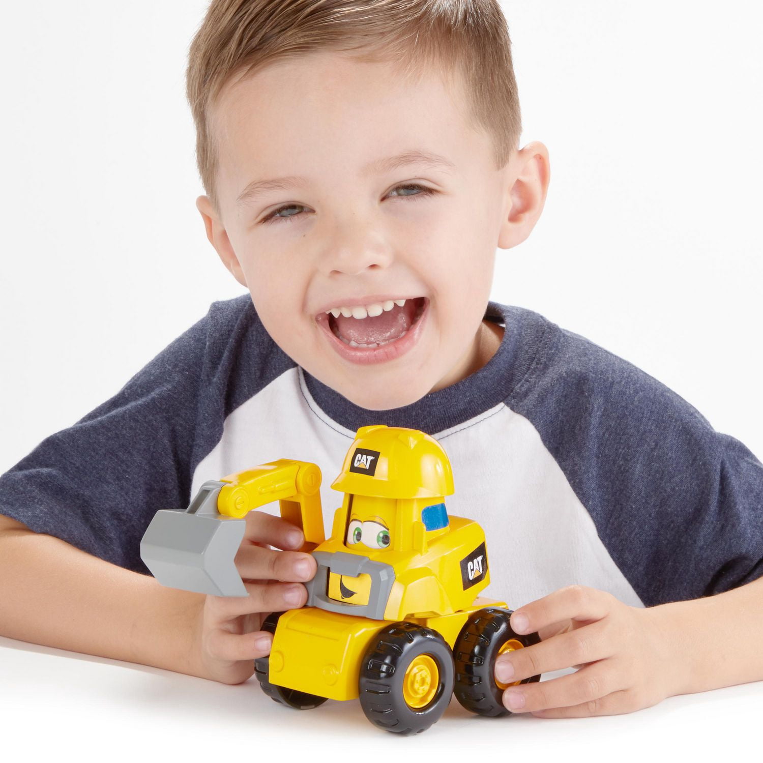 Cat® Les p'tits amis du chantier Construction Pals Junior Crew Excavatrice,Catipillar Excavator