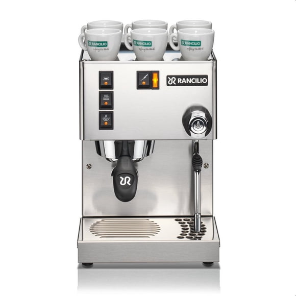 Rancilio Silvia Machine à Espresso Semi-Automatique en Acier Inoxydable