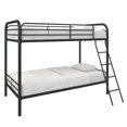 thumbnail image 3 of DHP Dusty Twin over Twin Metal Bunk Bed, 3 of 6