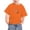 Orange, variant on Wolfast Orange T Shirt for Girls Orange Shirt for Kids Unisex Round Neck Cotton Short Sleeve Cotton T-Shirt Top Orange T Shirt for Boys