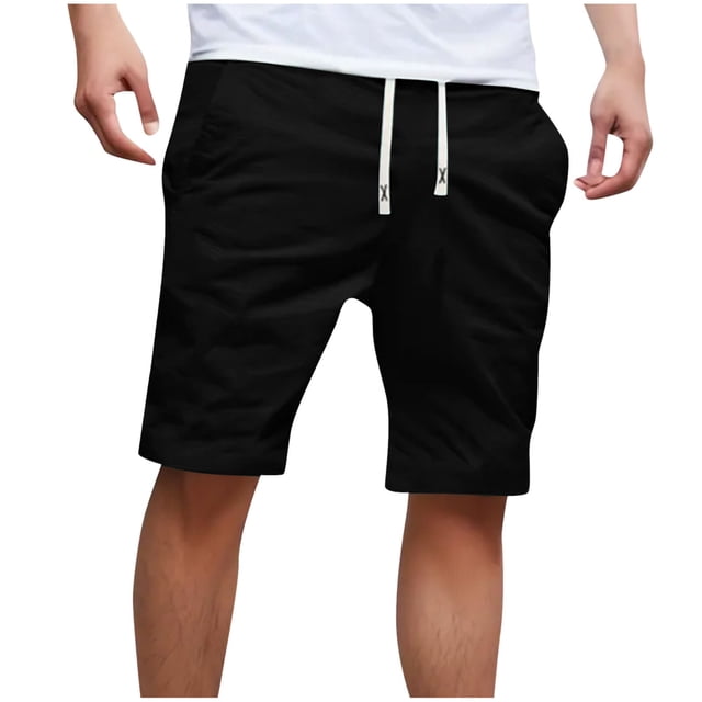 FAIWAD Mens Sweat Shorts with Pockets Drawstring Elastic Waist Sport Short Pants Lounge Jogger Athletic Shorts