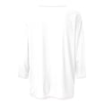 thumbnail image 4 of JIRNDf Chemises pour Femmes Hauts d'Été Tendance Manches Longues Col Rond Drôle Squelette Imprimé Coupe Ajustée T-Shirt Tunique T-Shirt pour Femmes Blouse Décontractée Blanc TTG, 4 of 5