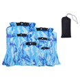 thumbnail image 1 of jinwen 6Pcs Sac Étanche Sac à Roulettes Portable pour le Canoë-Kayak Bleu, 1 of 9