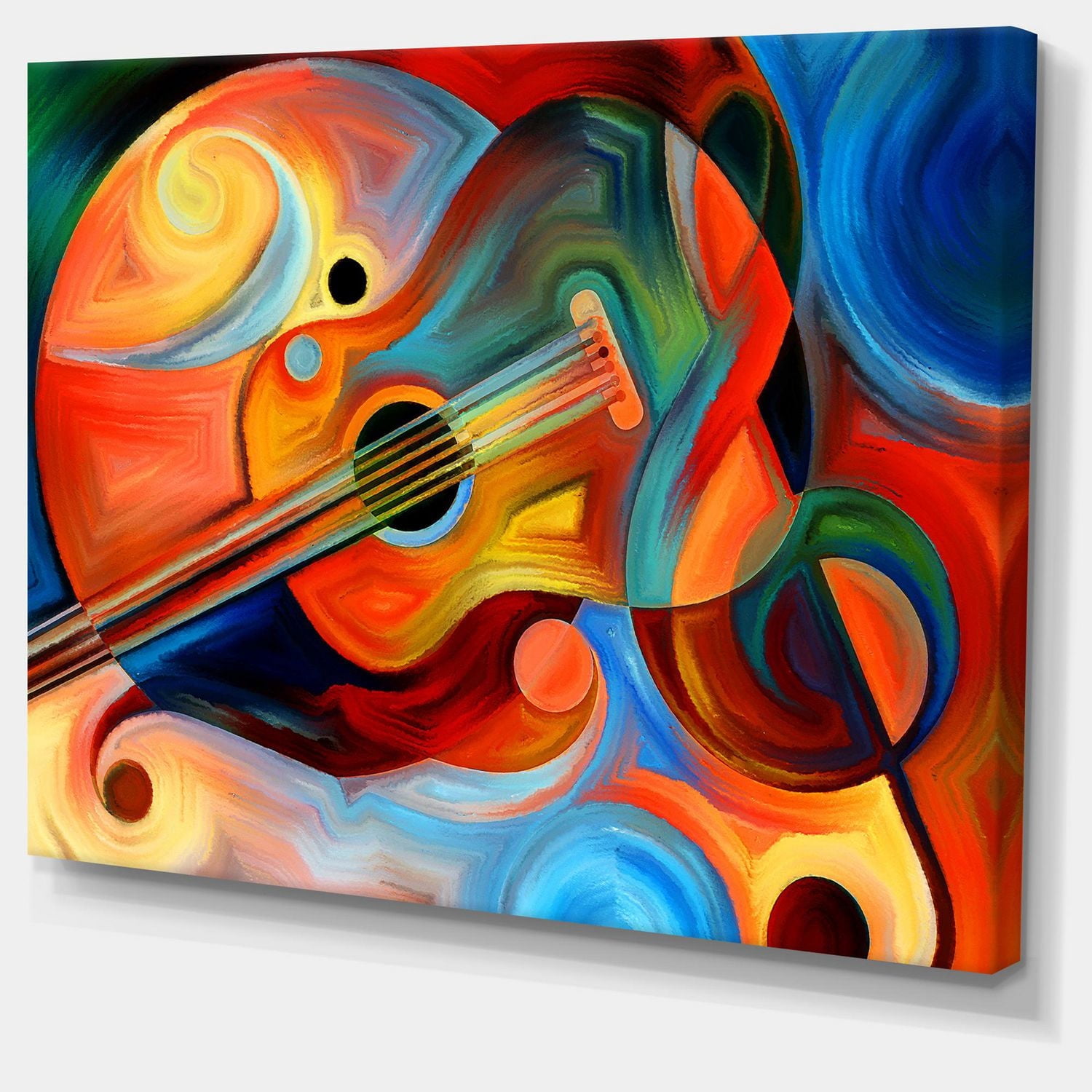 Designart Musique et rythme Art mural sur toile