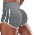 thumbnail image 1 of Women Basic Slip Bike Shorts Compression Workout Leggings Yoga Shorts Pants, 1 of 8