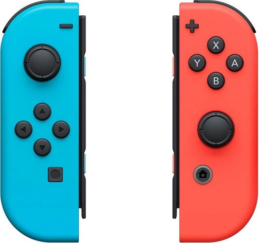 Refurbished NINTENDO Switch Joy-Con (L/R)-Neon Red/Neon Blue
