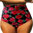 thumbnail image 1 of MesaSe Bas de Bikini Taille Haute pour Femmes Grande Taille, 1 of 3