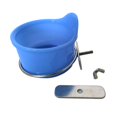 thumbnail image 1 of Bird Feeder Bowl, Cage Bowls Stable Portable with Clamp Holder Parrot Blue, 1 of 8