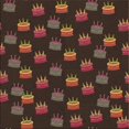 thumbnail image 1 of Ahgly Company Tapis d'Intérieur Lavable en Machine Carré Transitionnel Rouge Brun, 8 Pieds Carré, 1 of 7