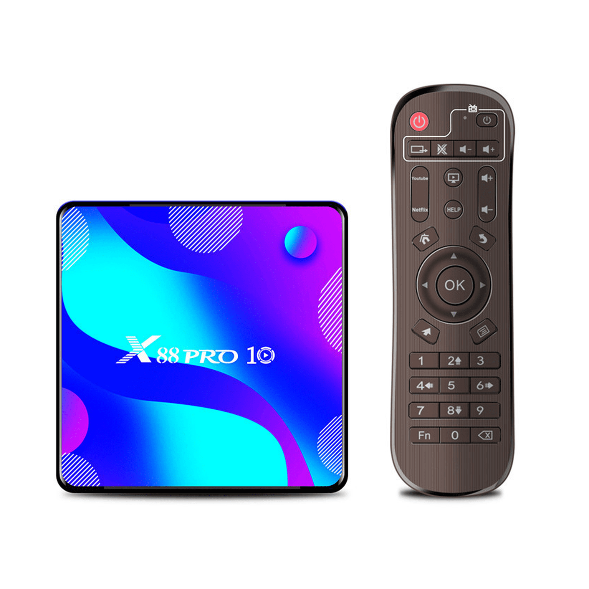 Android TV Box 11.0, Smart TV Box RK3318 2GB 16GB Support 2.4G 5.8