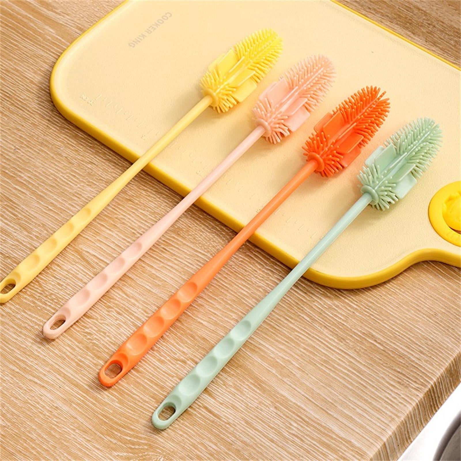 Glass Brush Water Bottle Cleaning Tool, Cleaning Bottle Brush Cup Washing Brush, Household Brush Long Bottle Brush for Cleaning(1PCS)